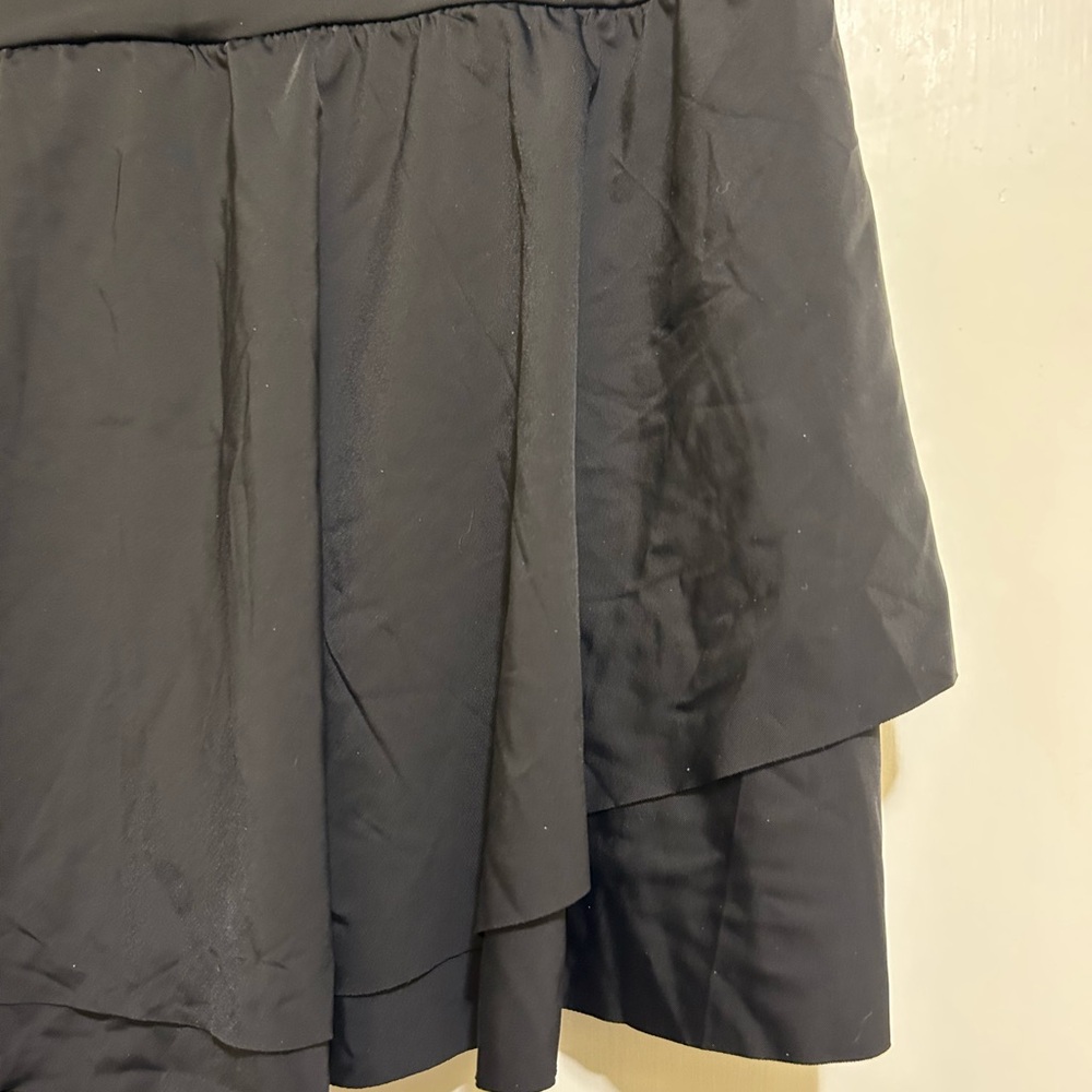 NWT Sharp Women's Indero Court Collection Cute & Trendy Layered Black Skort,Sz L - Picture 2 of 7